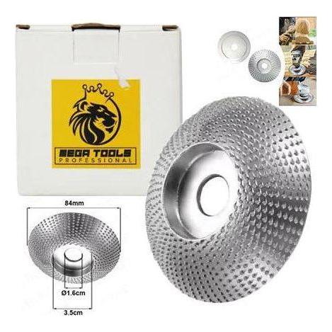 Megatools SD004M Wood Shaping Disc / Carving Wheel - KHM Megatools Corp. Megatools SD004M Wood Shaping Disc / Carving Wheel - KHM Megatools Corp.